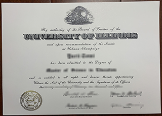 University of Illinois Urbana-Champaign degree