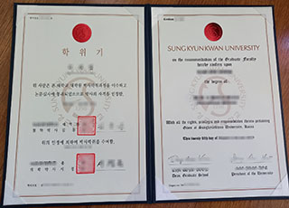 Sungkyunkwan University degree