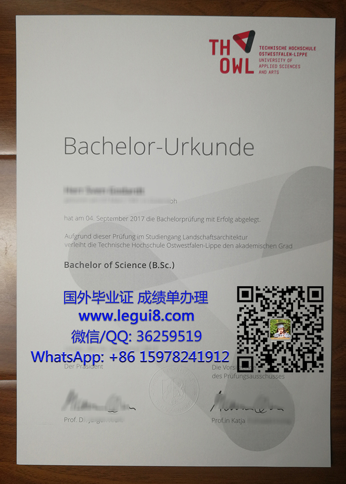 Technische Hochschule OWL degree