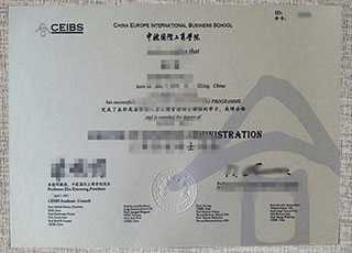 CEIBS MBA degree