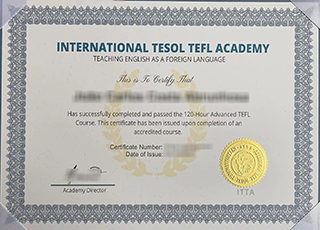 International TESOL TEFL certificate