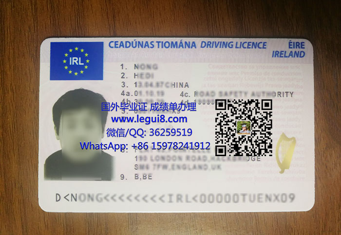 Ireland driving licence