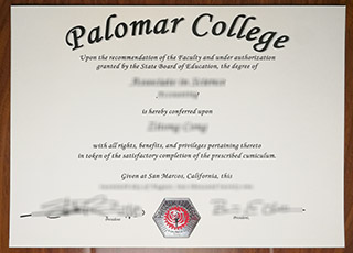 Palomar College Associate degree