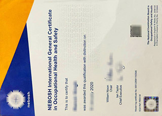 NEBOSH IGC Certificate