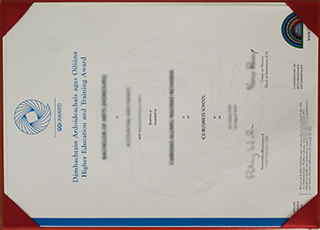 QQI Award diploma