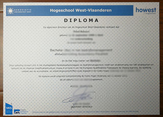 Hogeschool West-Vlaanderen diploma