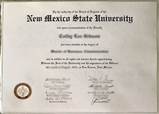 New Mexico State University degree