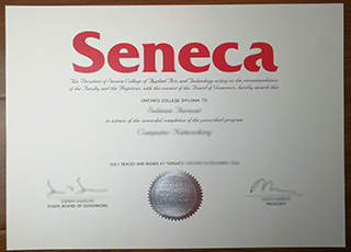 Seneca College diploma