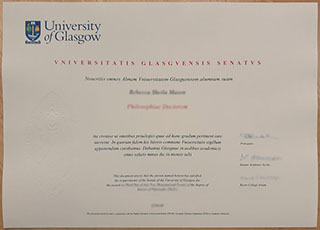 University of Glasgow degree