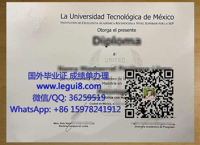 Technological University of México degree