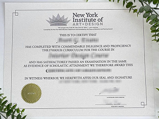 NYIAD certificate