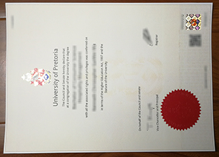 University of Pretoria diploma