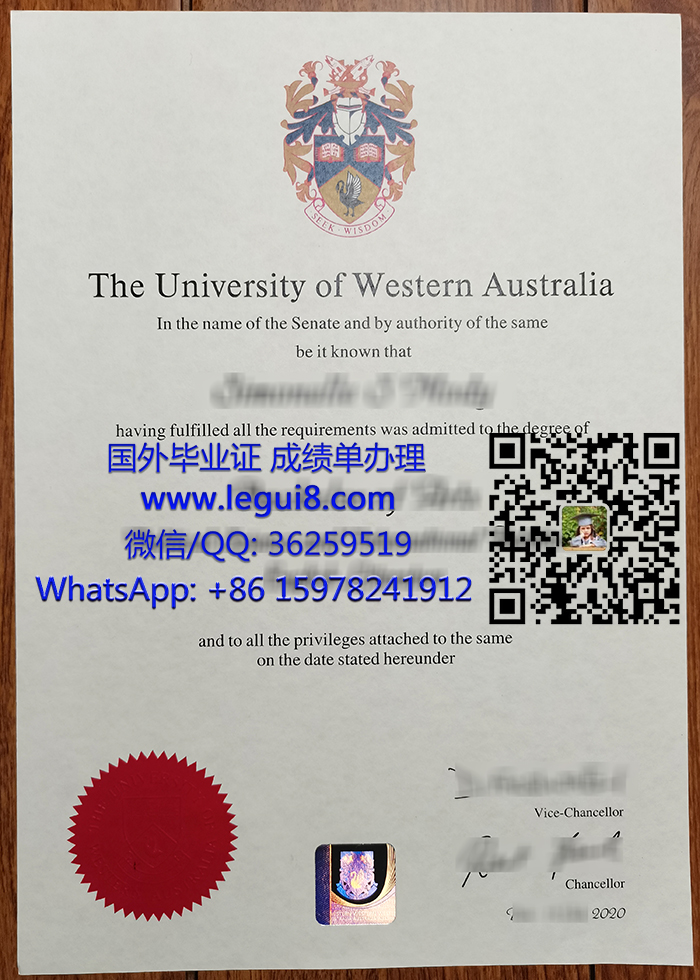 University of Western Australia diploma