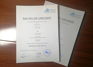 Frankfurt University of Applied Sciences diploma