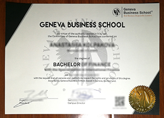 Geneva Business School degree