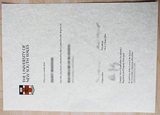 University of New South Wales diploma