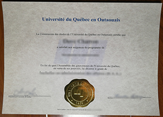 Université du Québec en Outaouais diploma