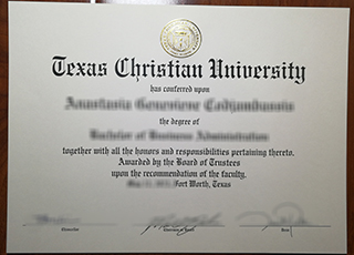 Texas Christian University degree