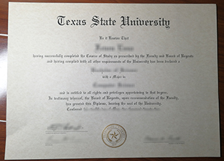 Texas State University degree