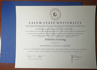 Salem State University diploma