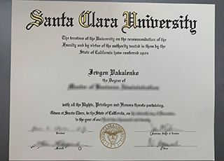 Santa Clara University degree