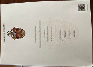 University of Keele diploma