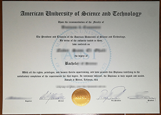 American University of Science and Technology degree