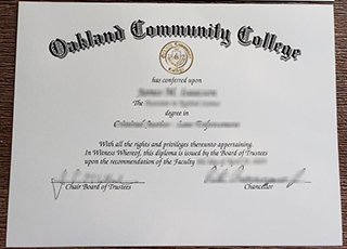 Oakland Community College degree