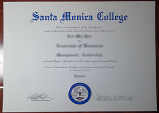 Santa Monica College diploma