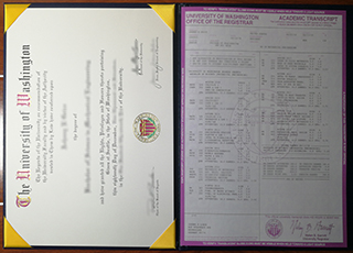 University of Washington degree with a transcript