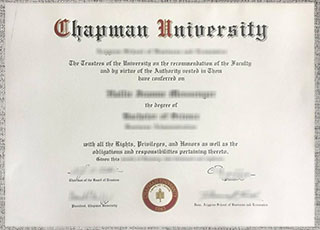 Chapman University degree