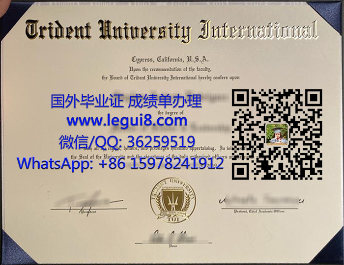 Trident University International diploma2