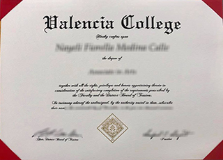 Valencia College diploma