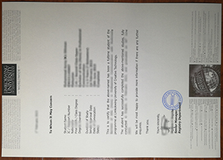 Limkokwing University degree Completion Letter