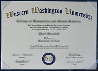 Western Washington University diploma