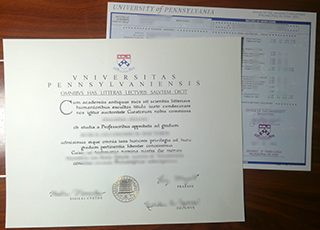 University of Pennsylvania degree and transcript