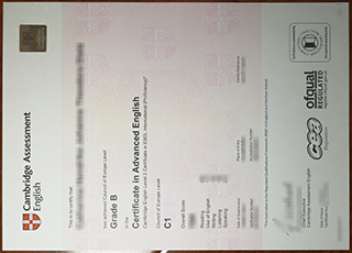 C1 Advanced certificate