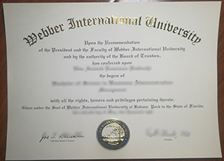 Webber International University degree