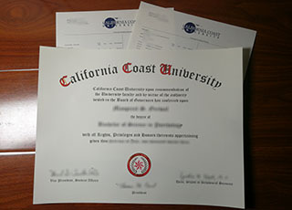 California Coast University degree and transcript