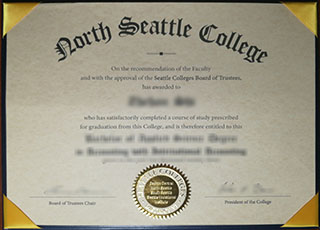 North Seattle College diploma