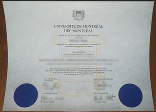 HEC Montréal degree