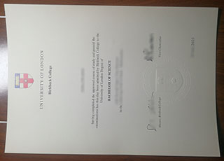 Birkbeck University of London diploma