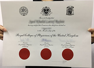 Royal College of Physicians certificate