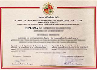 Universidad de Jaén degree