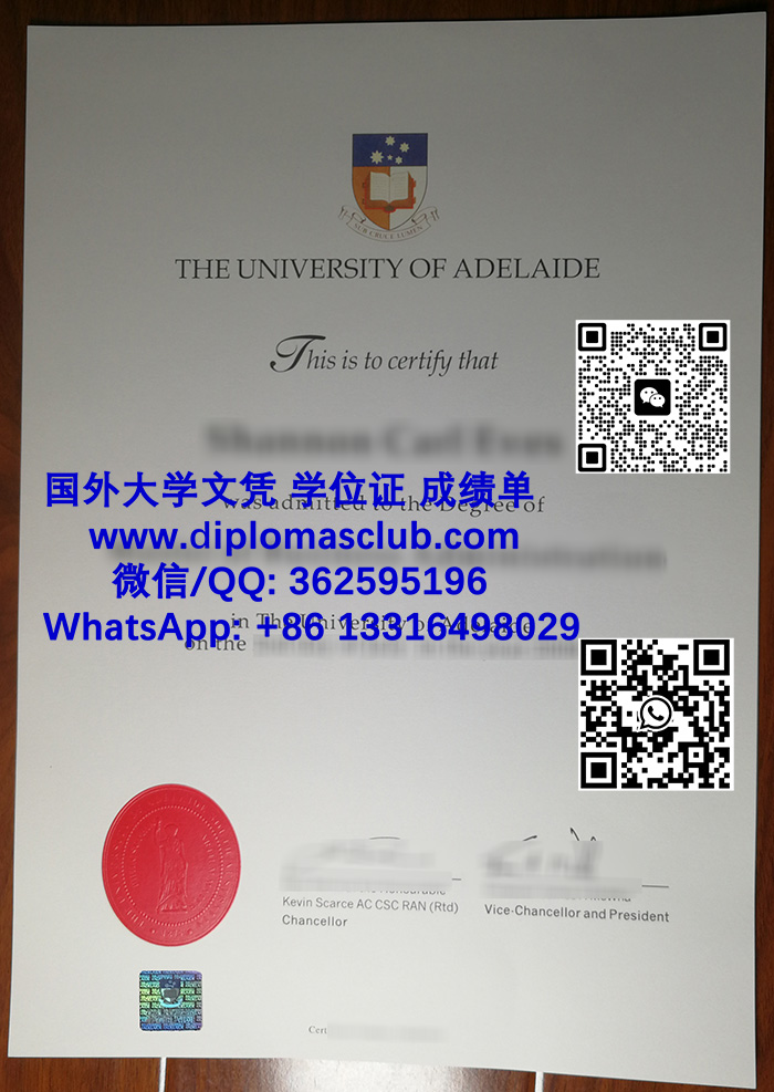 University of Adelaide diploma