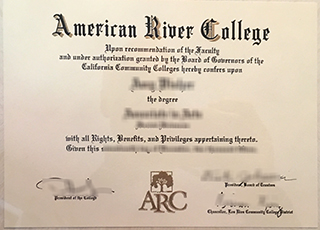 American River College degree