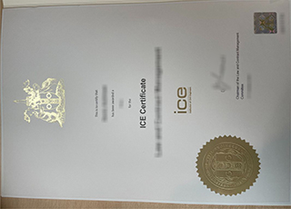 ICE certificate