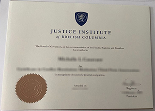 Justice Institute of British Columbia degree