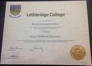 Lethbridge College diploma