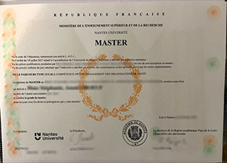 Nantes Université diploma